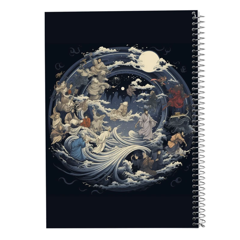 دفتر مشق 50 برگ مدوپد مدل Vindland Saga کد DF3280