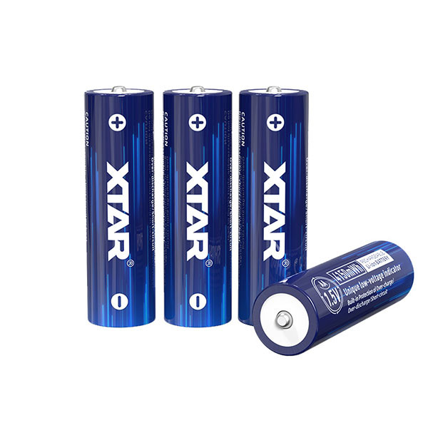 باتری قلمی قابل شارژ اکستار مدل 1.5V AA 2500mAh بسته چهار عددی