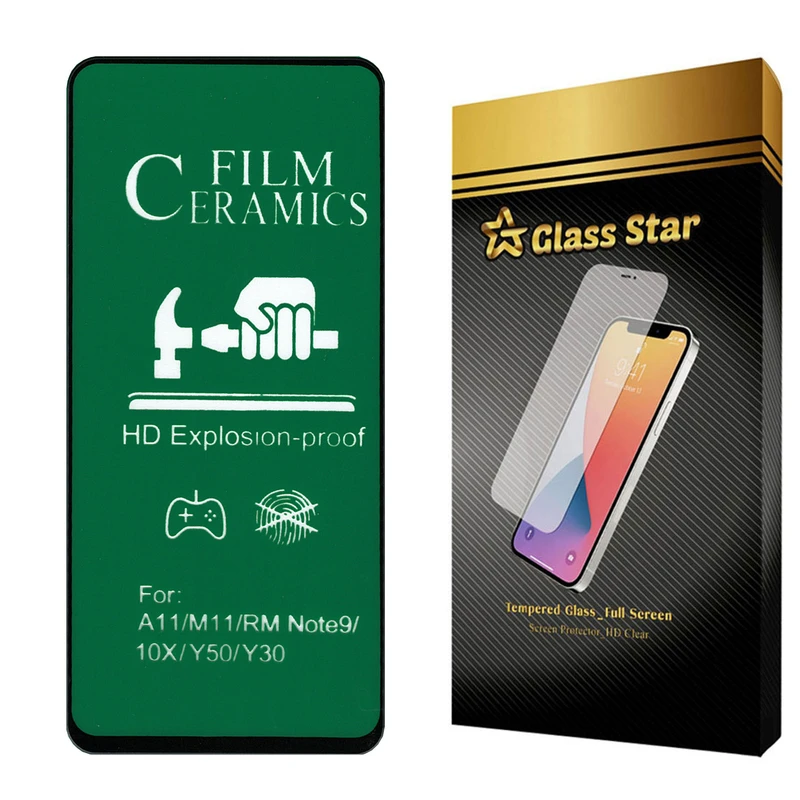محافظ صفحه نمایش سرامیکی گلس استار مدل CRGA مناسب برای گوشی موبایل سامسونگ Galaxy M11