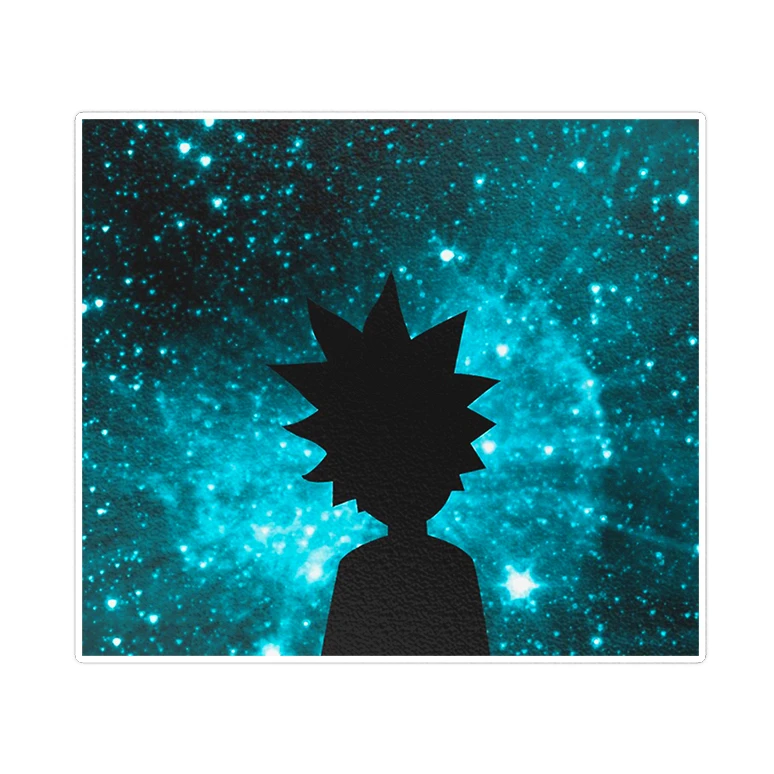 استیکر لپ تاپ ماسا دیزاین طرح ریک اند مورتی مدل STK1104