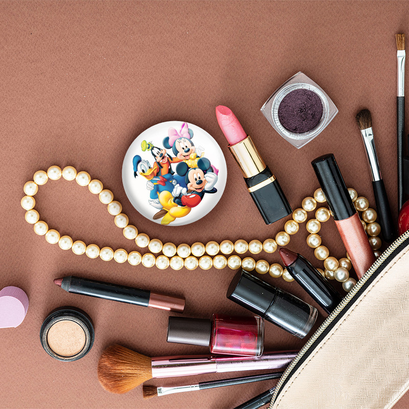 آینه جیبی خندالو مدل میکی موس Mickey Mouse  کد 2440