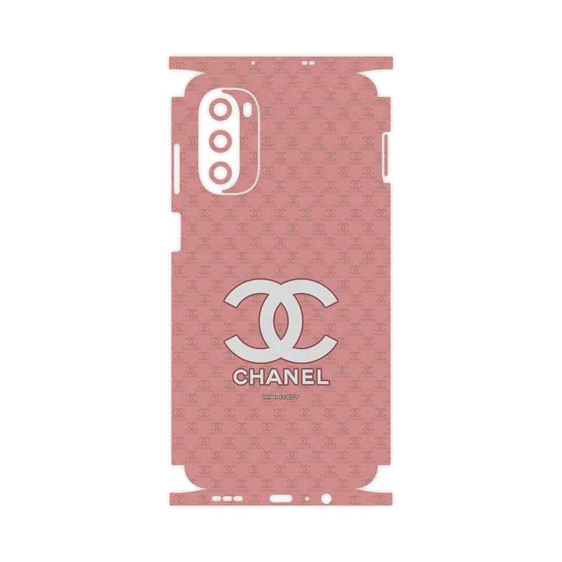 برچسب پوششی ماهوت مدل CHANEL_Logo-FullSkin مناسب برای گوشی موبایل موتورولا Moto G52