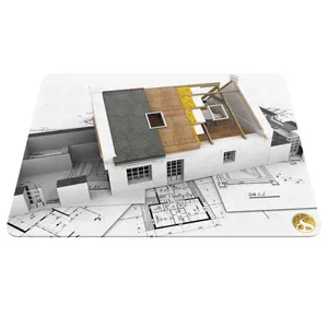 ماوس پد هومرو مدل A5282 طرح معماری