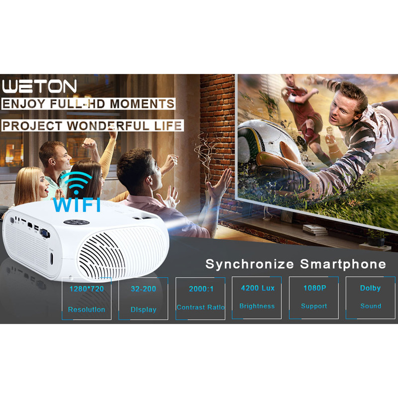 ویدئو پروژکتور مدل Weton E08