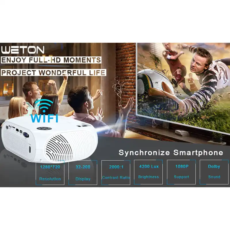 ویدئو پروژکتور مدل Weton E08