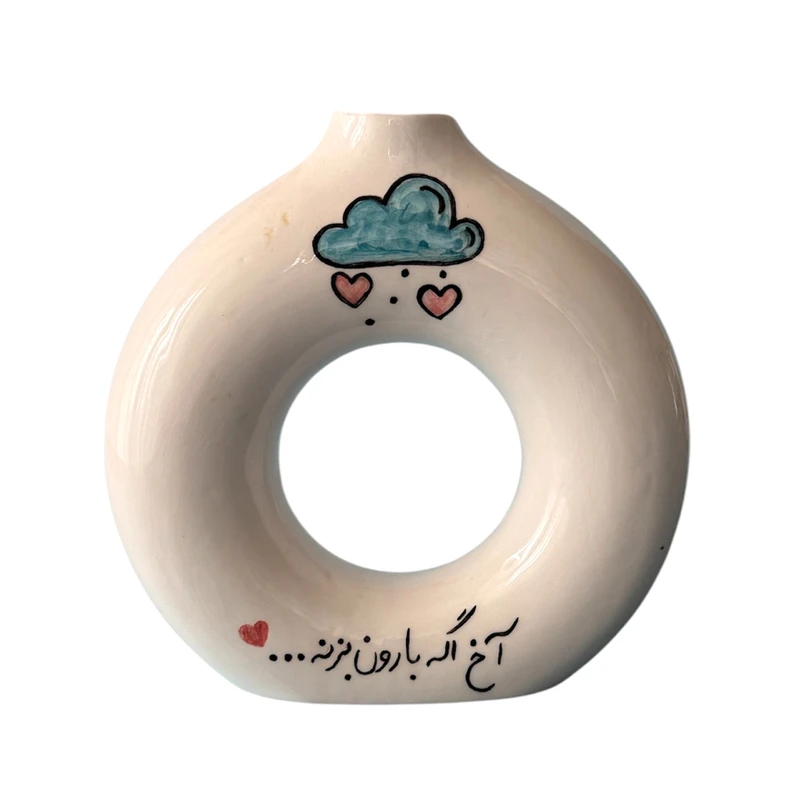 گلدان سرامیکی مدل بارون