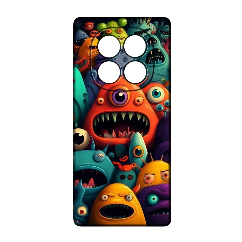 کاور طرح کارخانه هیولا کد 450 مناسب برای گوشی موبایل شیائومی Redmi Note 14 Pro Plus