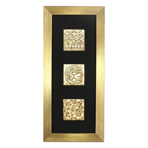 تابلو برجسته دست نگار طرح کاشی کد 45-20