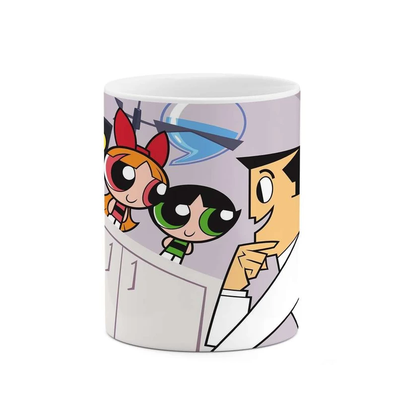ماگ کاکتی مدل کارتون The Powerpuff Girls کد mgh23455
