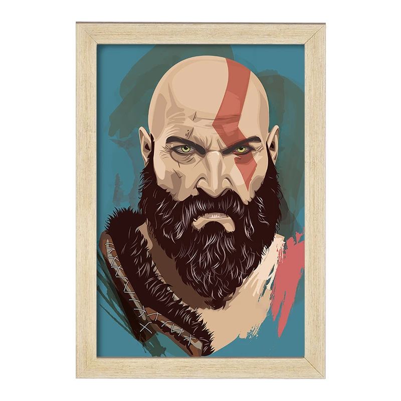 تابلو خندالو مدل بازی گاد آف وار God Of War کد 28630