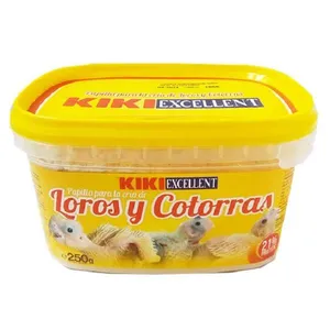 غذای پرنده کیکی مدل LOROJ Y COTORRAJ  وزن 250 گرم