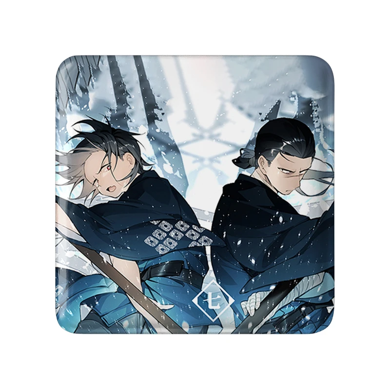 پیکسل خندالو طرح بنیمارو انیمه نیروی آتش مدل مربعی کد 32255