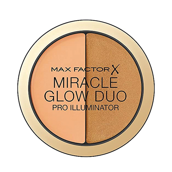 هایلایتر مکس فکتور مدل MIRACLE GLOW DUO PRO ILLUMINATOR شماره 30