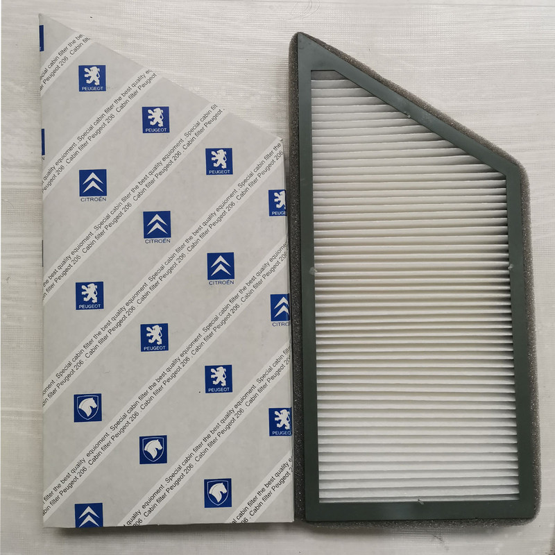 فیلتر کابین خودرو مدل HB 206-207 مناسب برای پژو 206 بسته دو عددی
