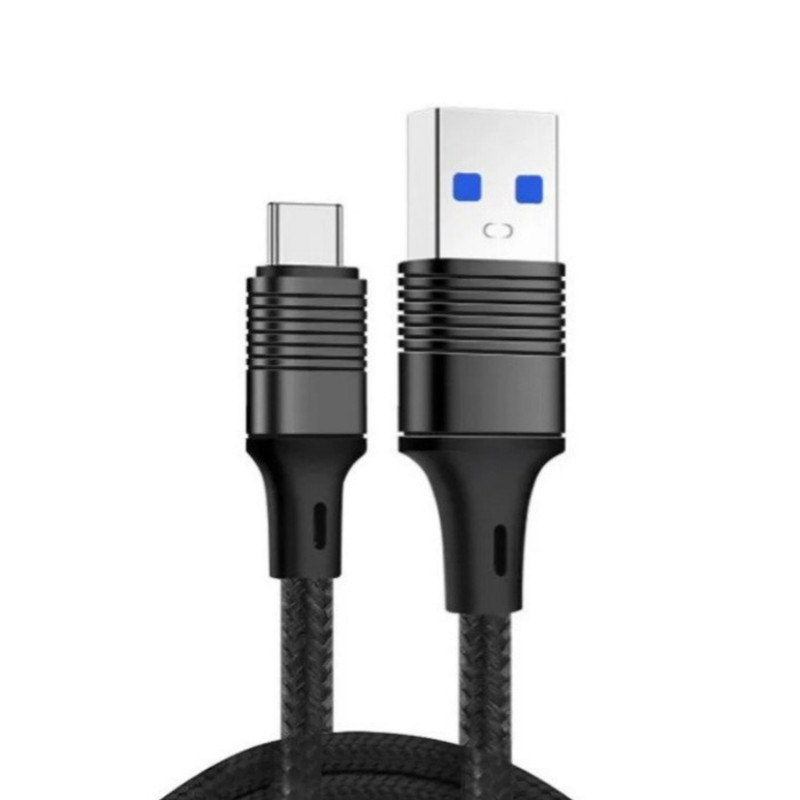 کابل تبدیل USB به USB-C اچ تی ام مدل A9 طول یک متر