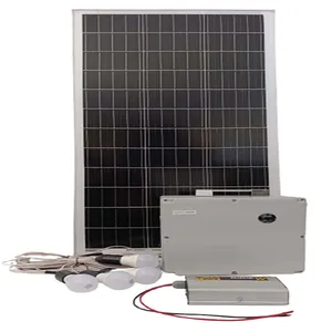 سیستم روشنایی و پاوربانک خورشیدی آرتا مدل SCPK-ARTA-LIFPO-100W ظرفیت 530 وات ساعت