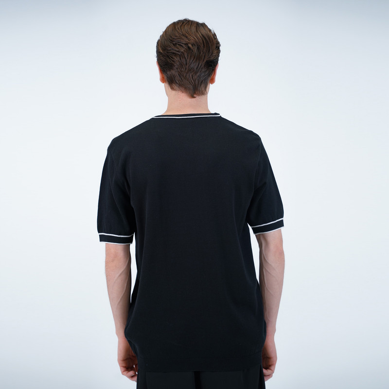 پلیور یقه گرد مردانه پاتن جامه مدل 353021040004999