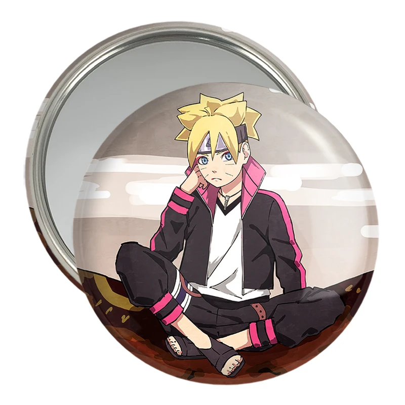 آینه جیبی خندالو مدل بوروتو اوزوماکی انیمه بوروتو Boruto  کد 15716