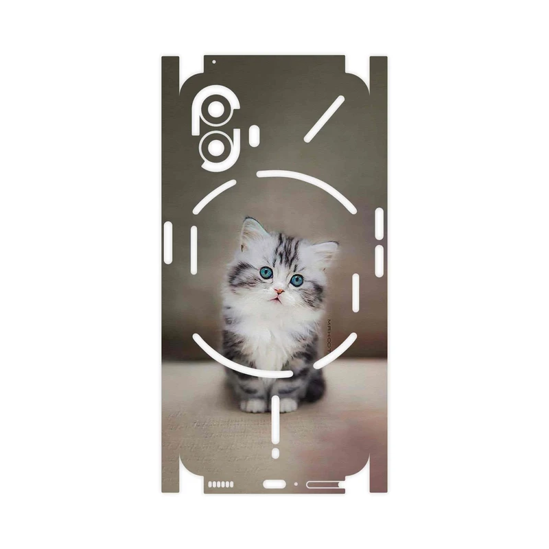برچسب پوششی ماهوت مدل Cat_2-FullSkin مناسب برای گوشی موبایل ناتینگ Phone 2
