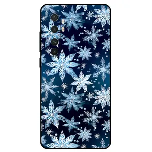 Megafone Snowflake 2824 Cover For Xiaomi Mi Note 10 Lite