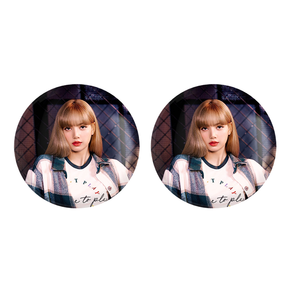 پیکسل خندالو مدل لیسا بلک پینک کد 14305 به همراه مگنت