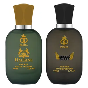 ادو پرفیوم مردانه پاشا مدل هالتان و آنجلز شیر با رایحه گرم حجم 50 میلی لیتر بسته 2 عددی