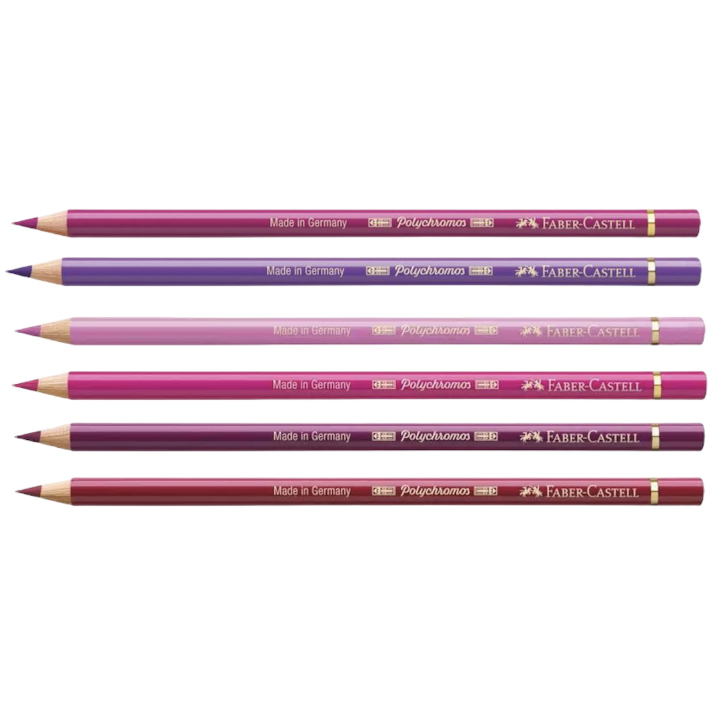 مداد رنگی فابر کاستل مدل پلی کروموس مجموعه 6 عددی