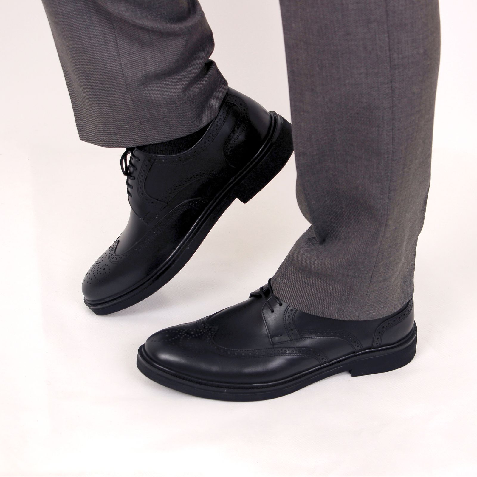 کفش مردانه چرم بارز مدل DK55 -  - 14