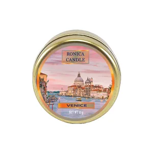   شمع دست ساز رونیکا مدل معطر ونیز