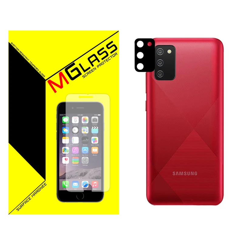 محافظ لنز فلزی دوربین ام گلس مدل MGL-01 مناسب برای گوشی موبایل سامسونگ GALAXY A02S