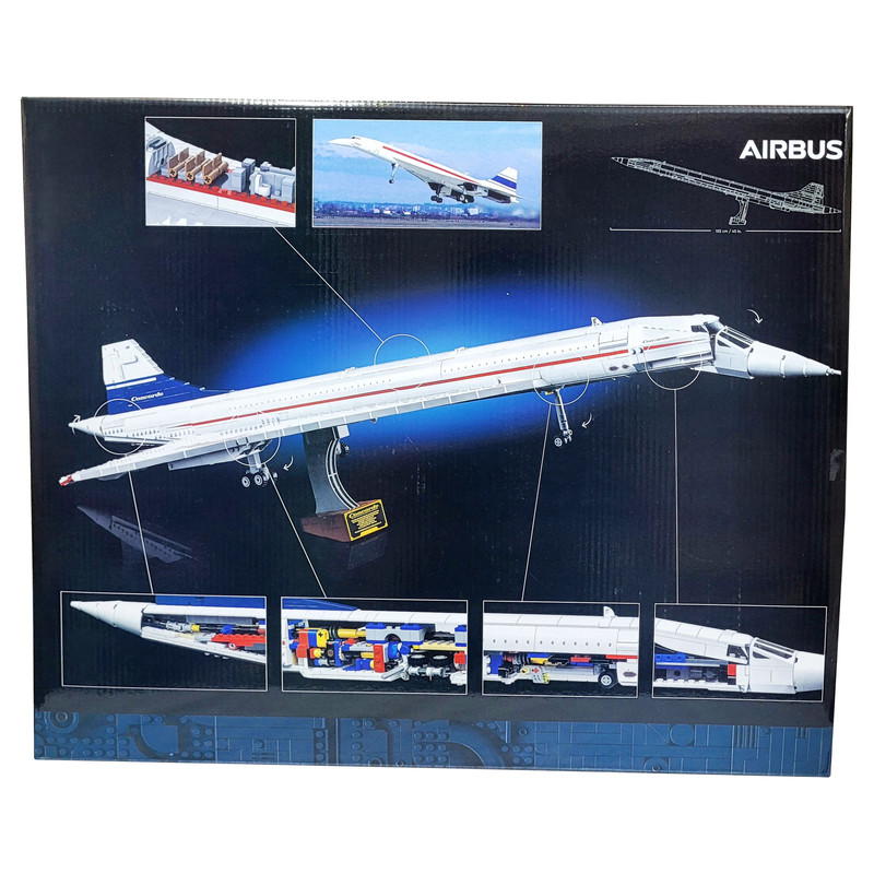 ساختنی طرح جت مسافربری ایرباس کانکورد مدل Concorde کد 88015