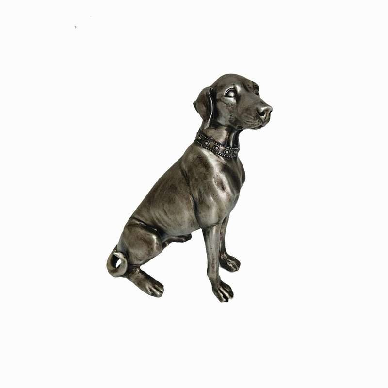 مجسمه مدل سگ نشسته