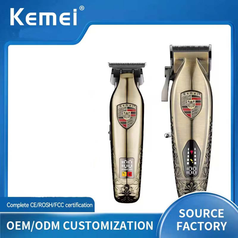 ماشین اصلاح موی سر و صورت کیمی مدل km-2365 مجموعه 2عددی
