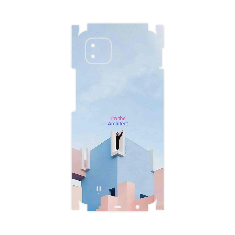 برچسب پوششی ماهوت مدل Architecture-FullSkin مناسب برای گوشی موبایل ریلمی C11 2021