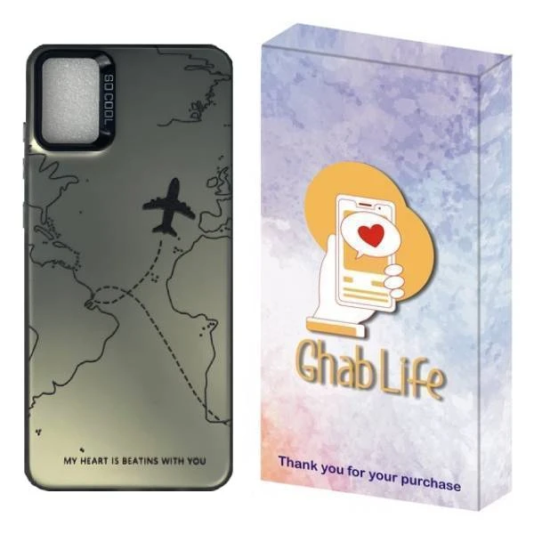 کاور قاب لایف مدل سوکول طرح هواپیما مناسب برای گوشی موبایل سامسونگ Galaxy A05