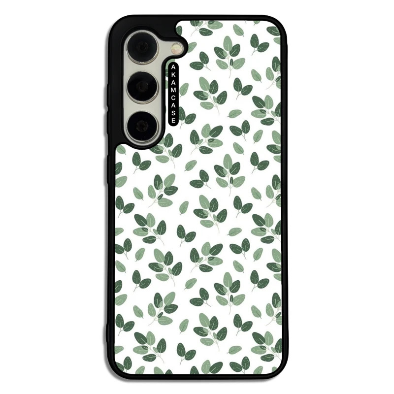 کاور آکام مدل AMC-WSGS23-LEAVES-38 مناسب برای گوشی موبایل سامسونگ Galaxy S23