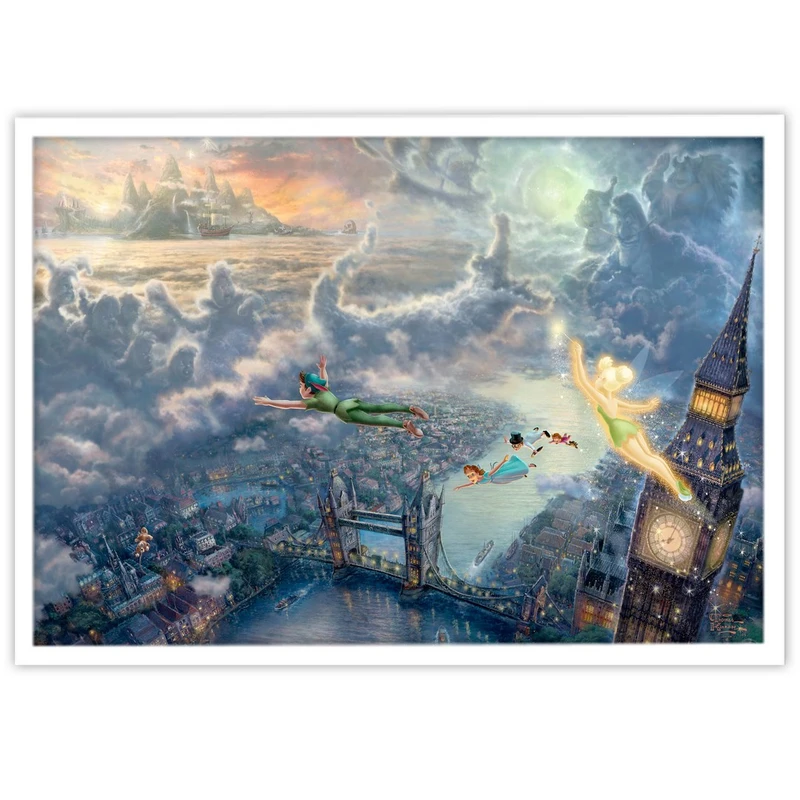 تابلو بکلیت طرح انیمیشن تینکربل مدل W-11274