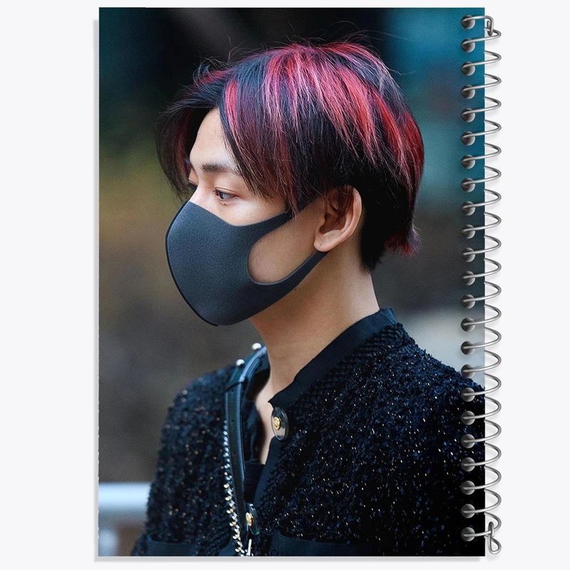 دفتر نت موسیقی 50 برگ خندالو مدل بم بم گروه گات سون GOT7 کد 20927