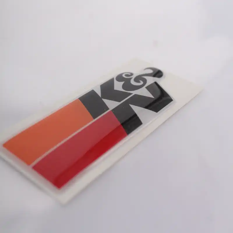 برچسب خودرو مدل ژله ای K & N