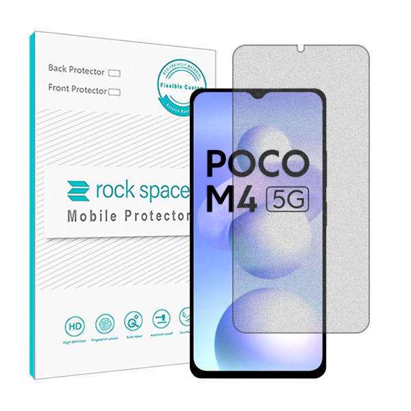 محافظ صفحه نمایش گیمینگ راک اسپیس مدل HyGAM مناسب برای گوشی موبایل شیائومی Poco M4 5G