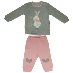 ست تی شرت و شلوار نوزادی مدل 2022