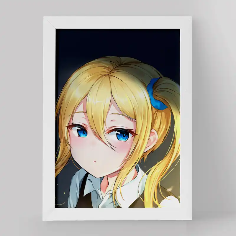 تابلو خندالو مدل هایاساکا انیمه کاگویا ساما کد 16043