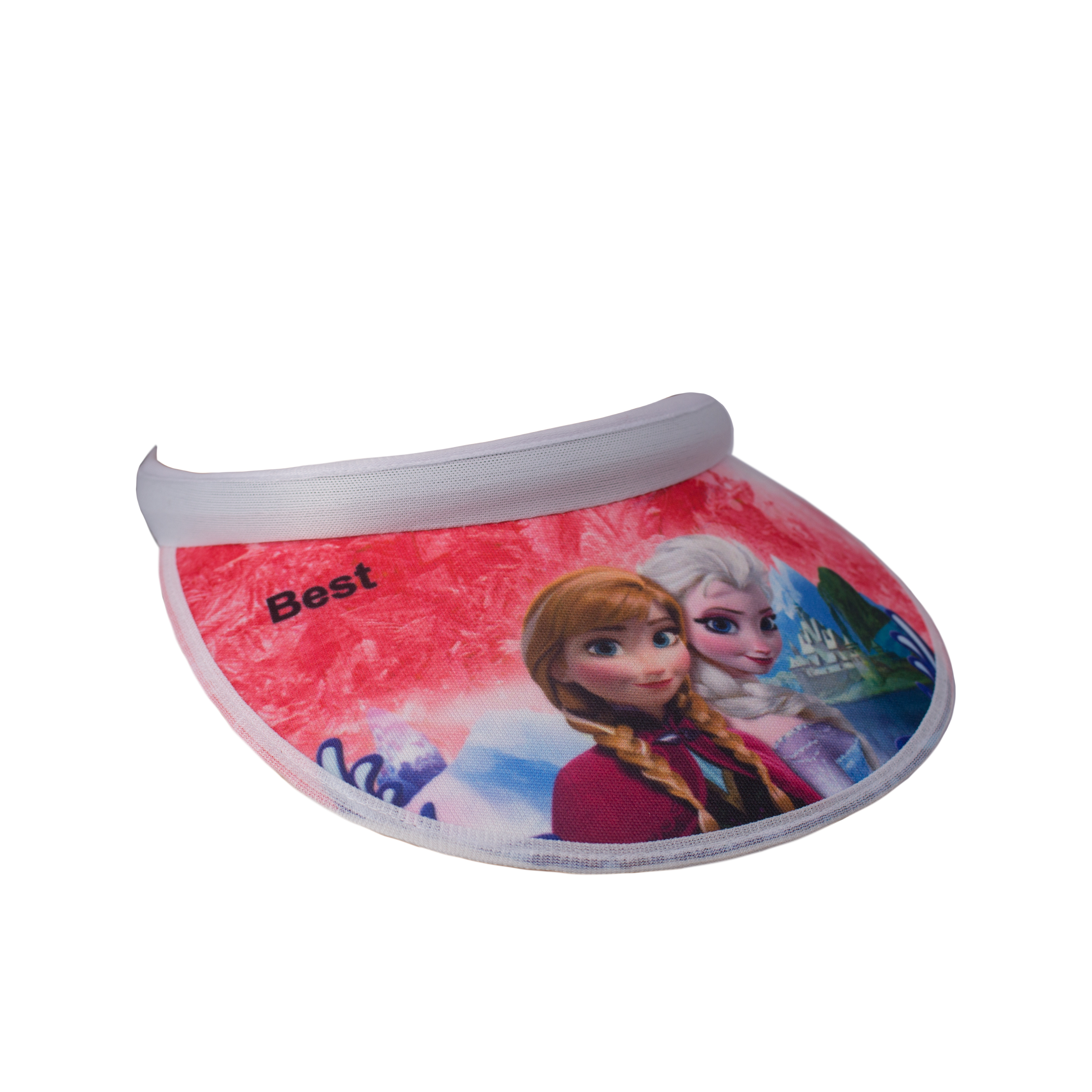 کلاه آفتابگیر بچگانه طرح السا و آنا کد KOB-61