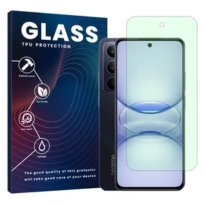 Glass Hydrogel model anti green Screen Protector for Realme C75x mobile phone