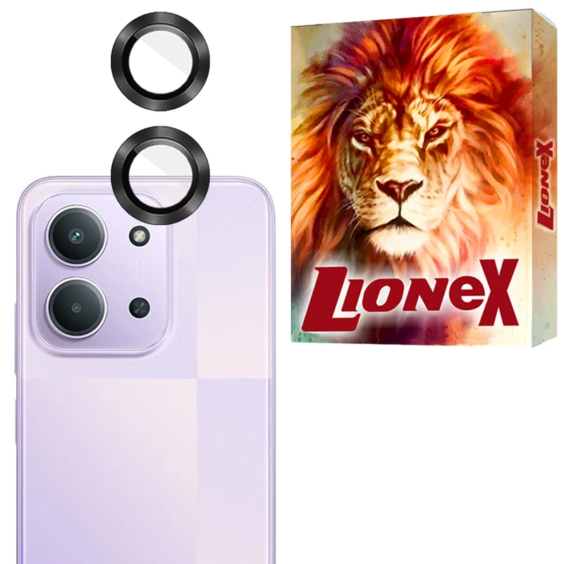 محافظ لنز دوربین فلزی لایونکس مدل RINL20 مناسب برای گوشی موبایل شیائومی Redmi 15C    