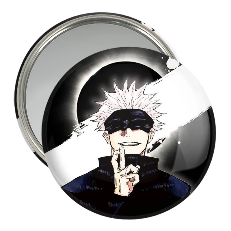 آینه جیبی خندالو مدل گوجو ساتورو انیمه جوجوتسو کایزن  کد 11085