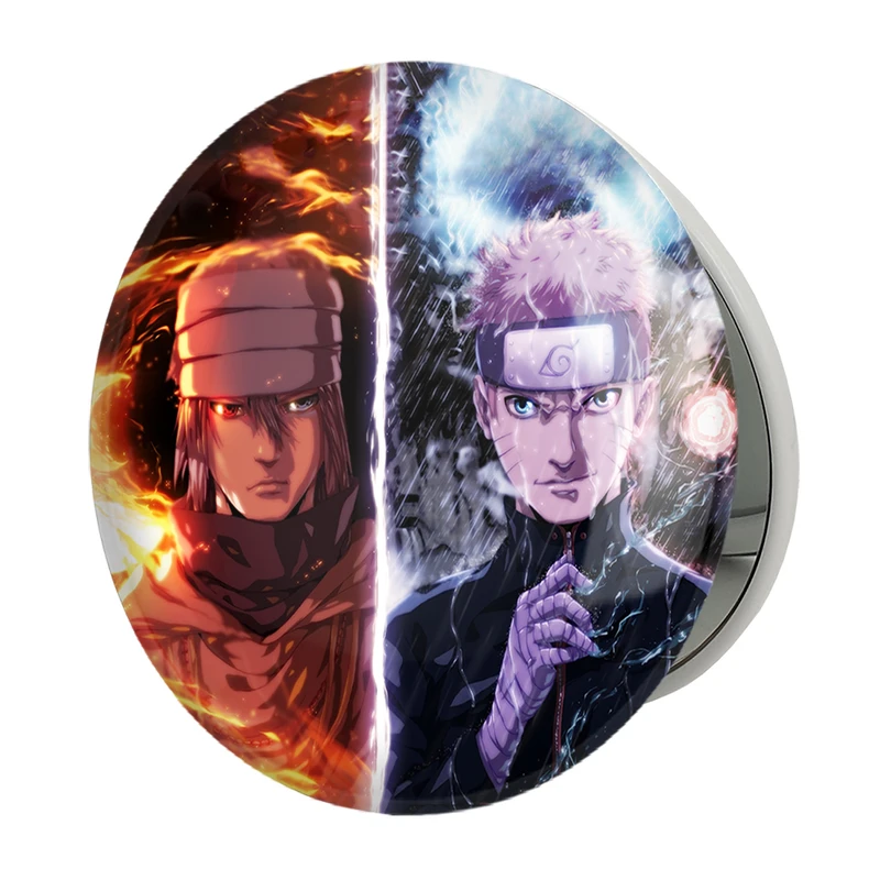 آینه جیبی خندالو طرح ناروتو و ساسکه انیمه ناروتو Naruto مدل تاشو کد 11267 