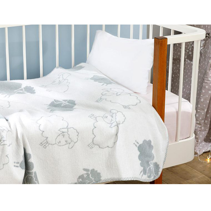 پتوی کودک انگلیش هوم مدل Little Lamb سایز 120x100 سانتی متر