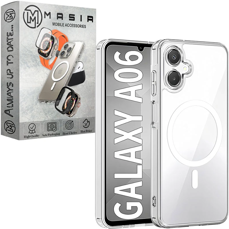 کاور مسیر مدل Clear مناسب برای گوشی موبایل سامسونگ Galaxy A06