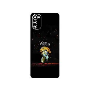 MAHOOT Grave of the Fireflies Cover Sticker for Motorola Moto E32s